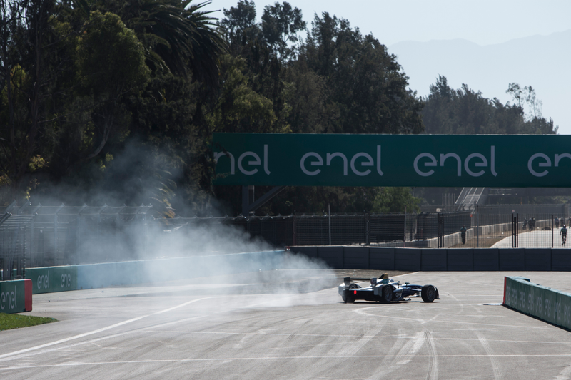 Smokin’ those meats, oops. Photo credit: Formula E